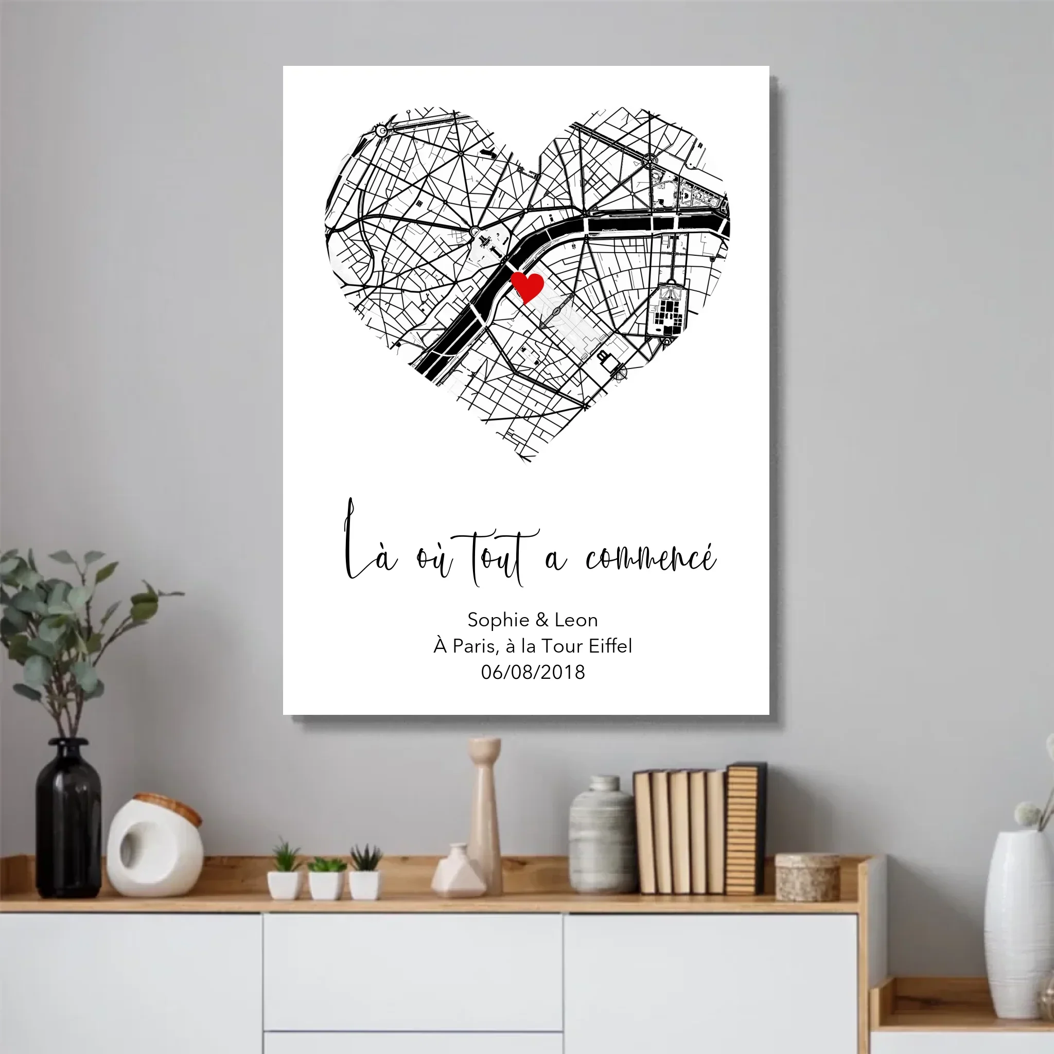Poster personnalisé "Là où tout a commencé - Image 4