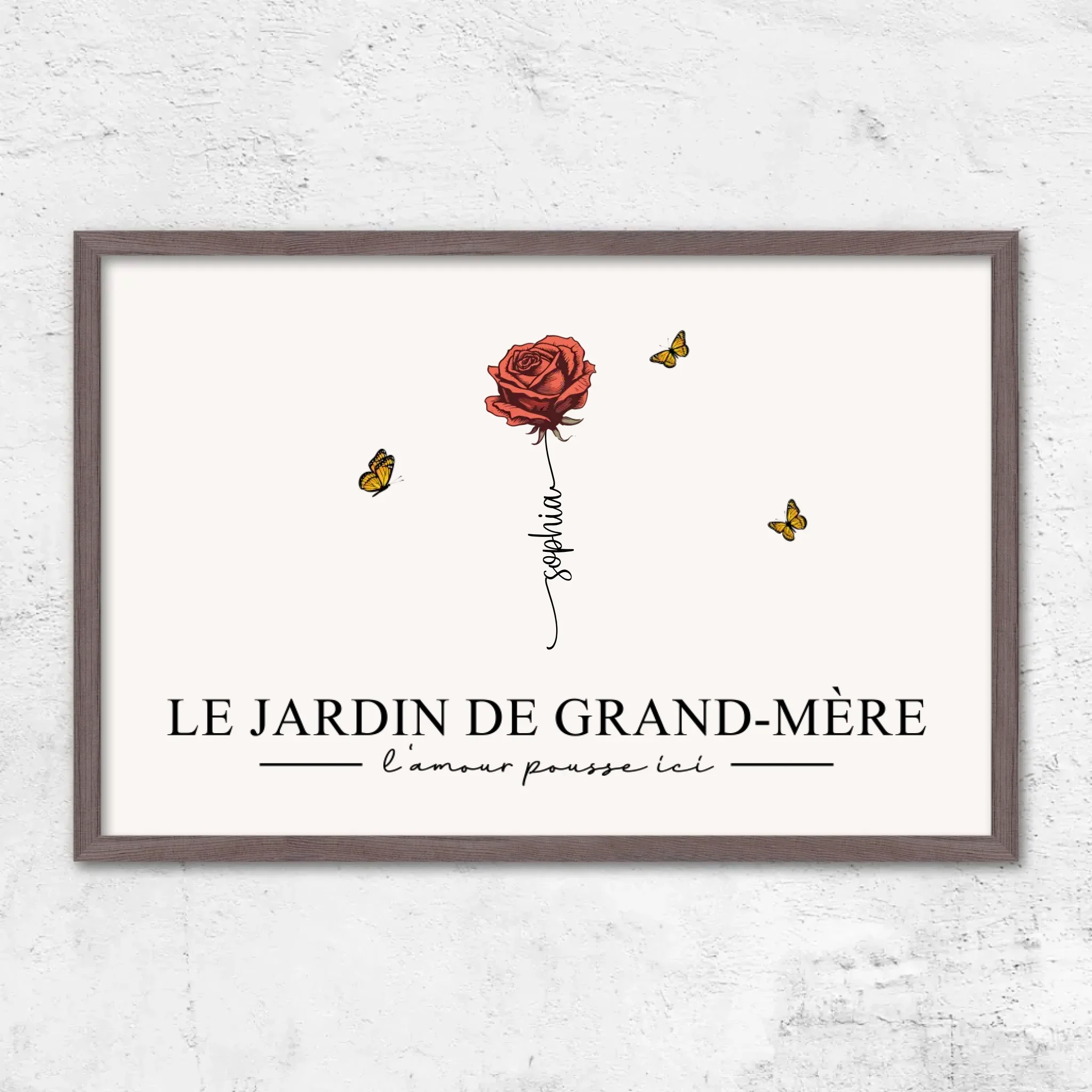 Poster personnalisé "Le jardin de grand-mère” - Image 10