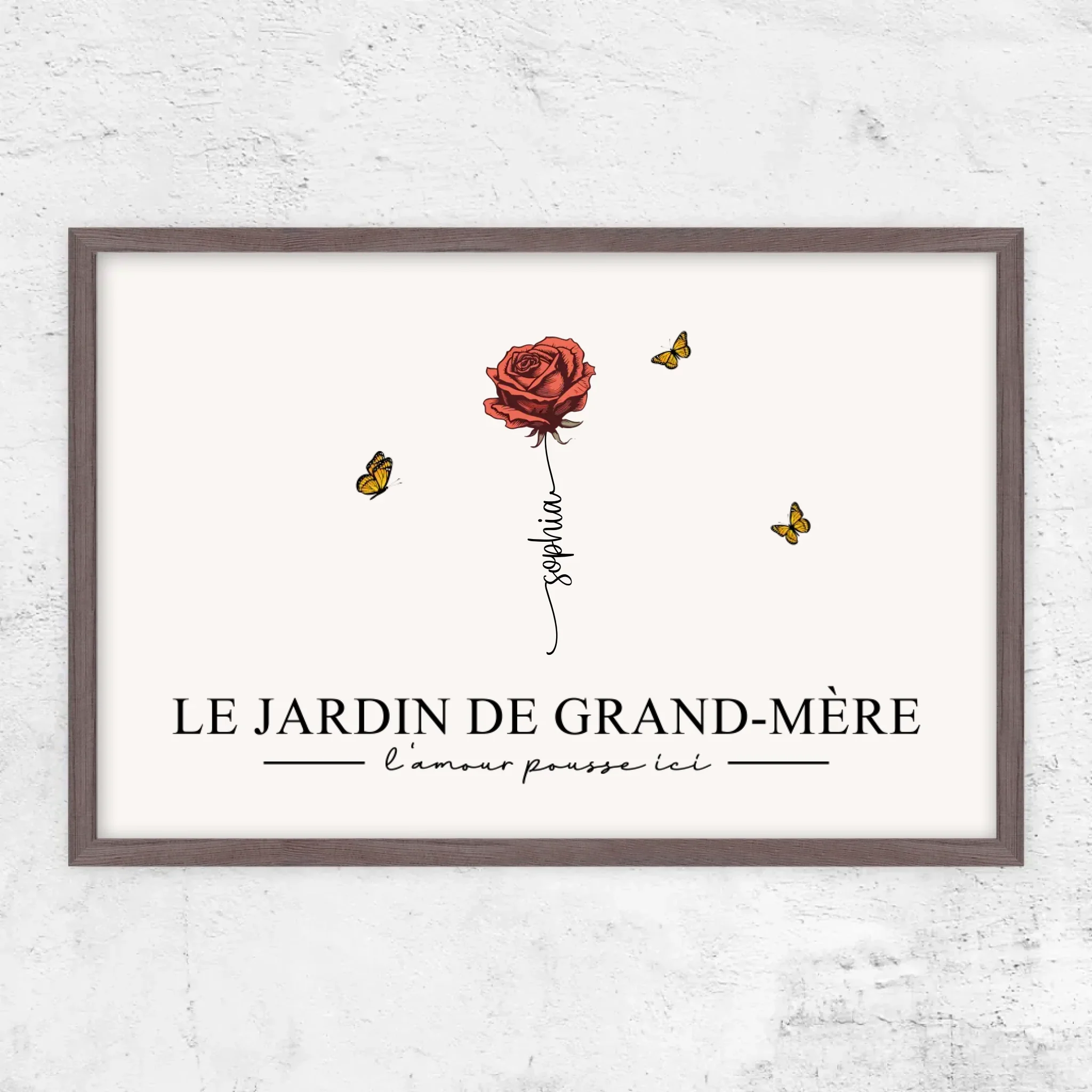 Poster personnalisé "Le jardin de grand-mère” - Image 11