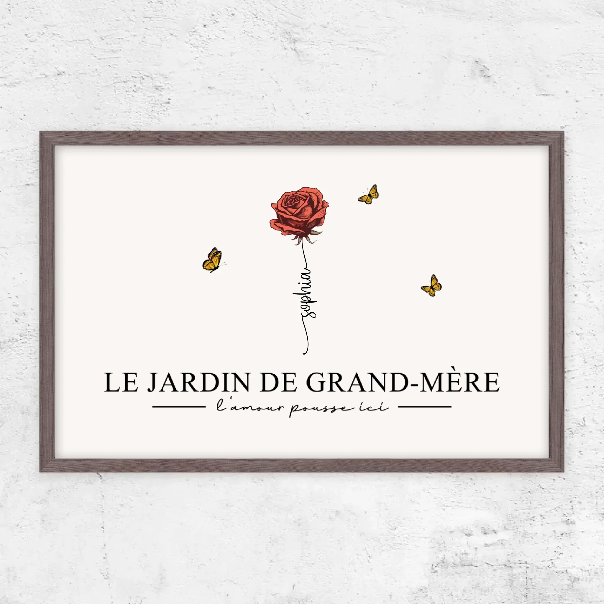 Poster personnalisé "Le jardin de grand-mère” - Image 12