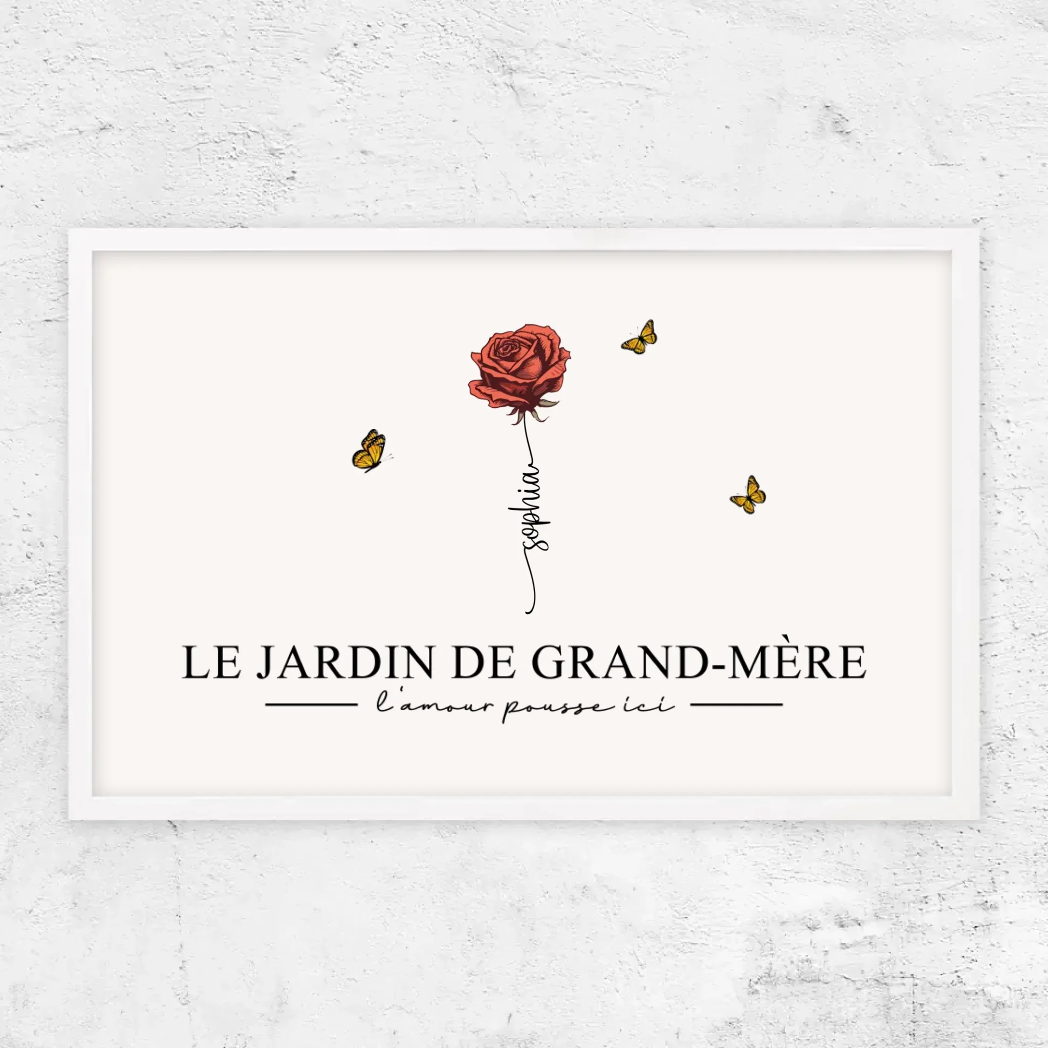 Poster personnalisé "Le jardin de grand-mère” - Image 13