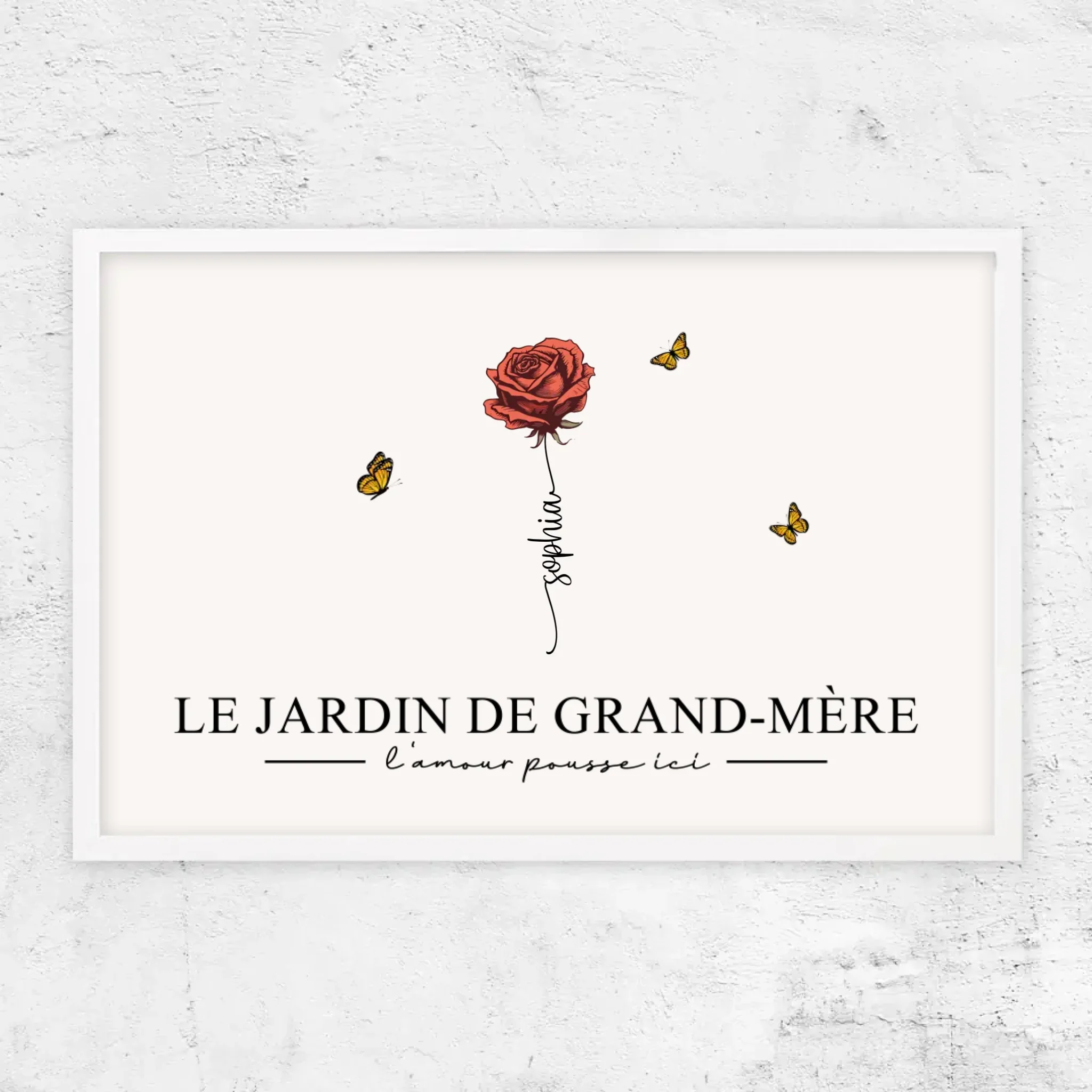 Poster personnalisé "Le jardin de grand-mère” - Image 14