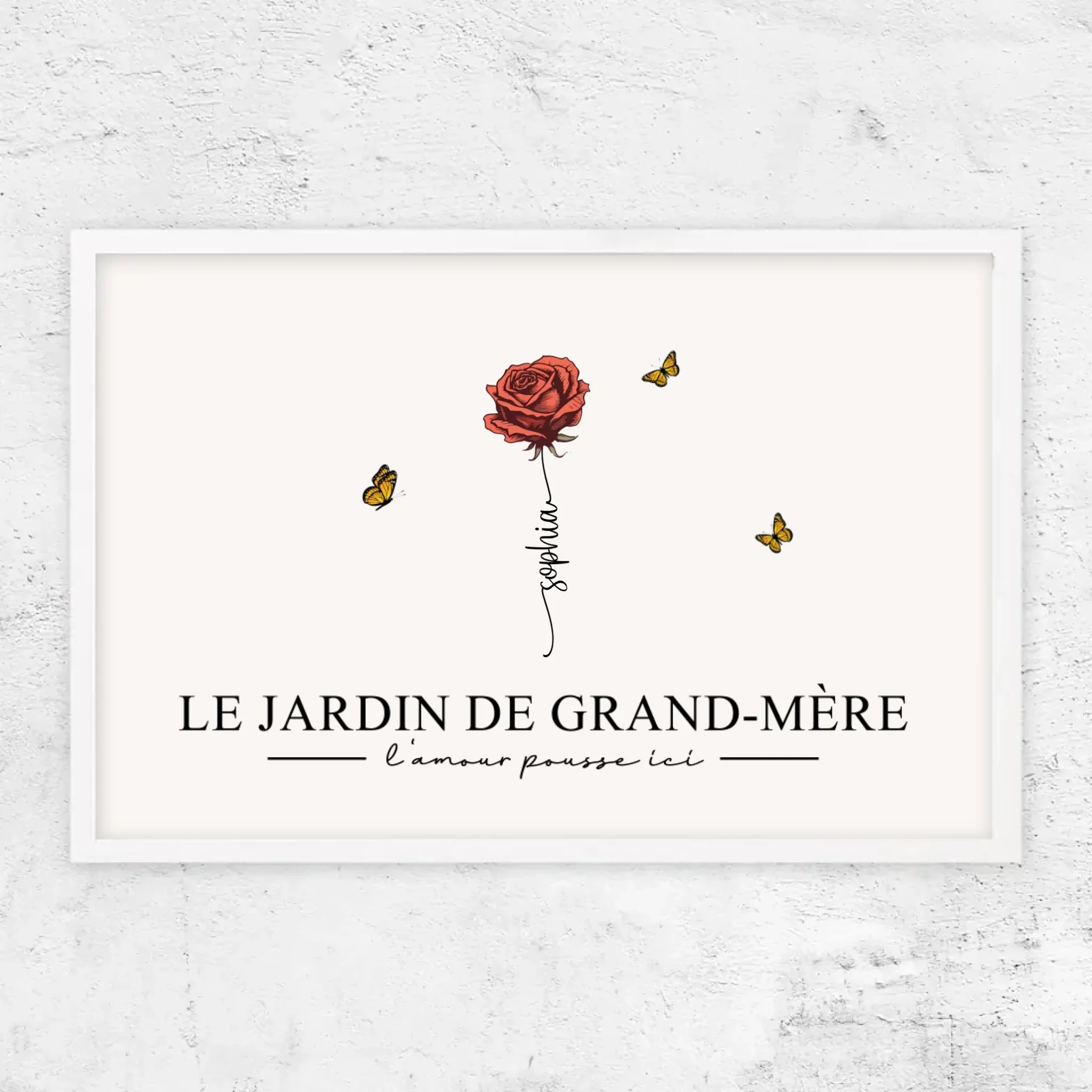 Poster personnalisé "Le jardin de grand-mère” - Image 15