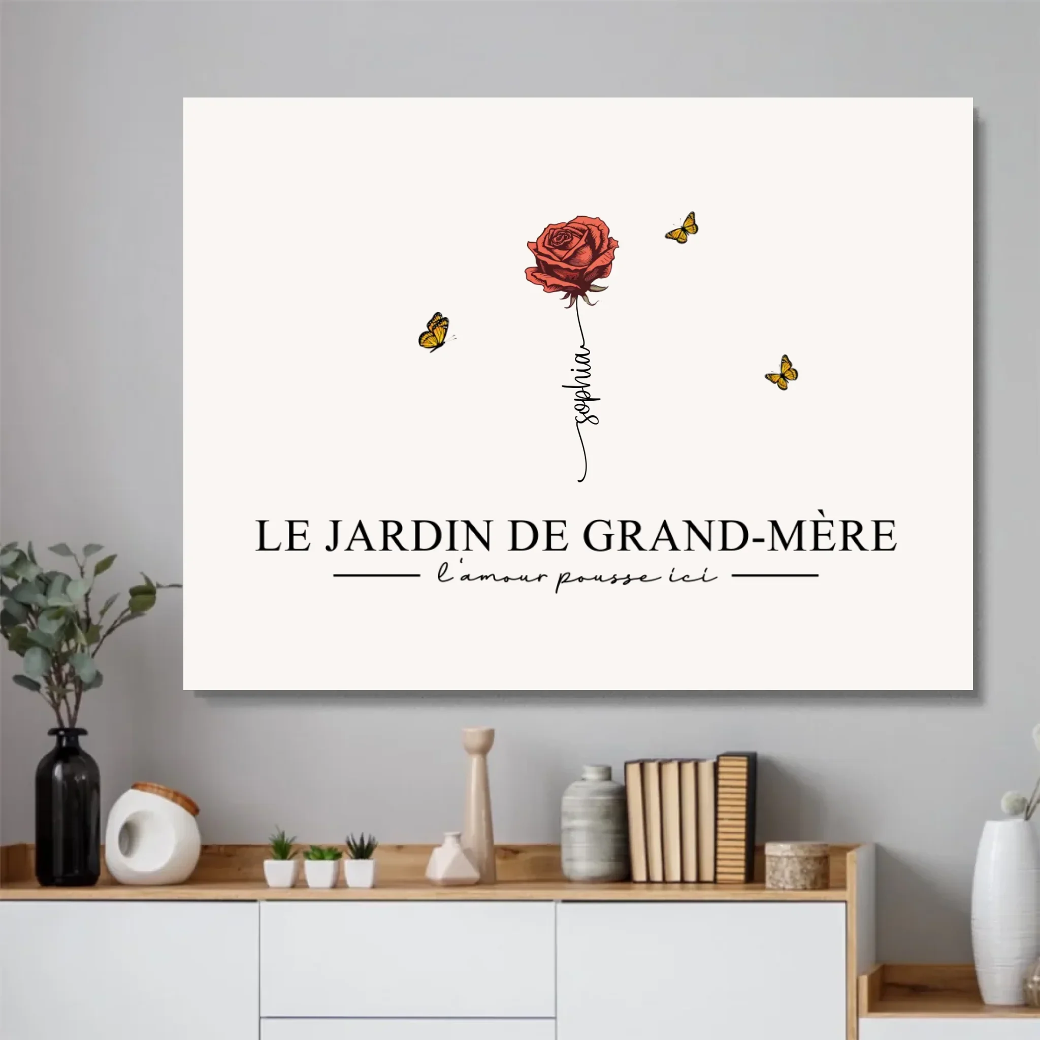 Poster personnalisé "Le jardin de grand-mère” - Image 4
