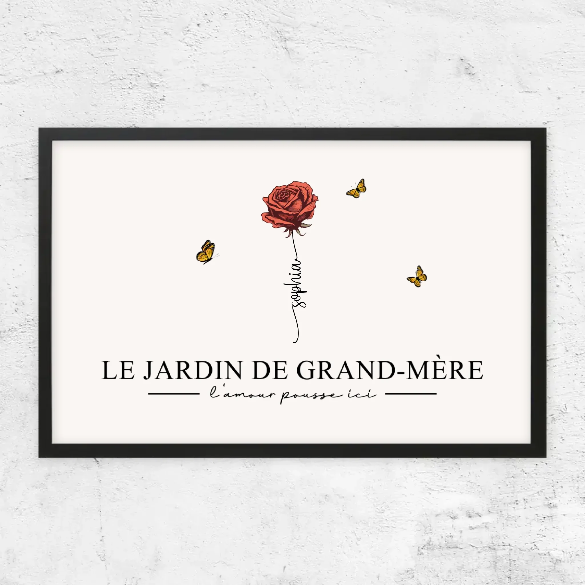 Poster personnalisé "Le jardin de grand-mère” - Image 5