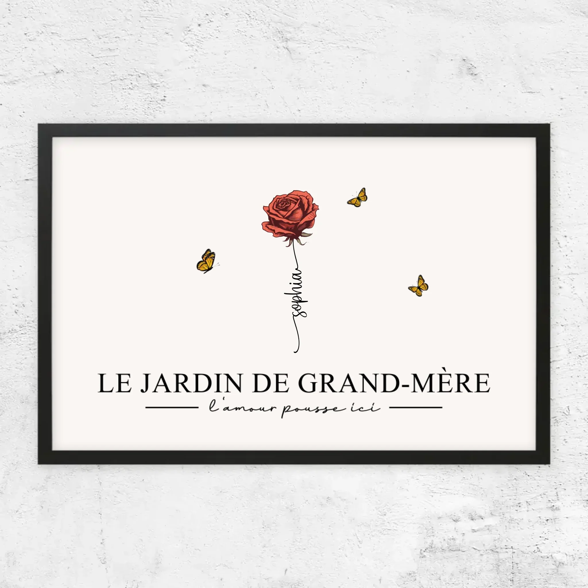 Poster personnalisé "Le jardin de grand-mère” - Image 7
