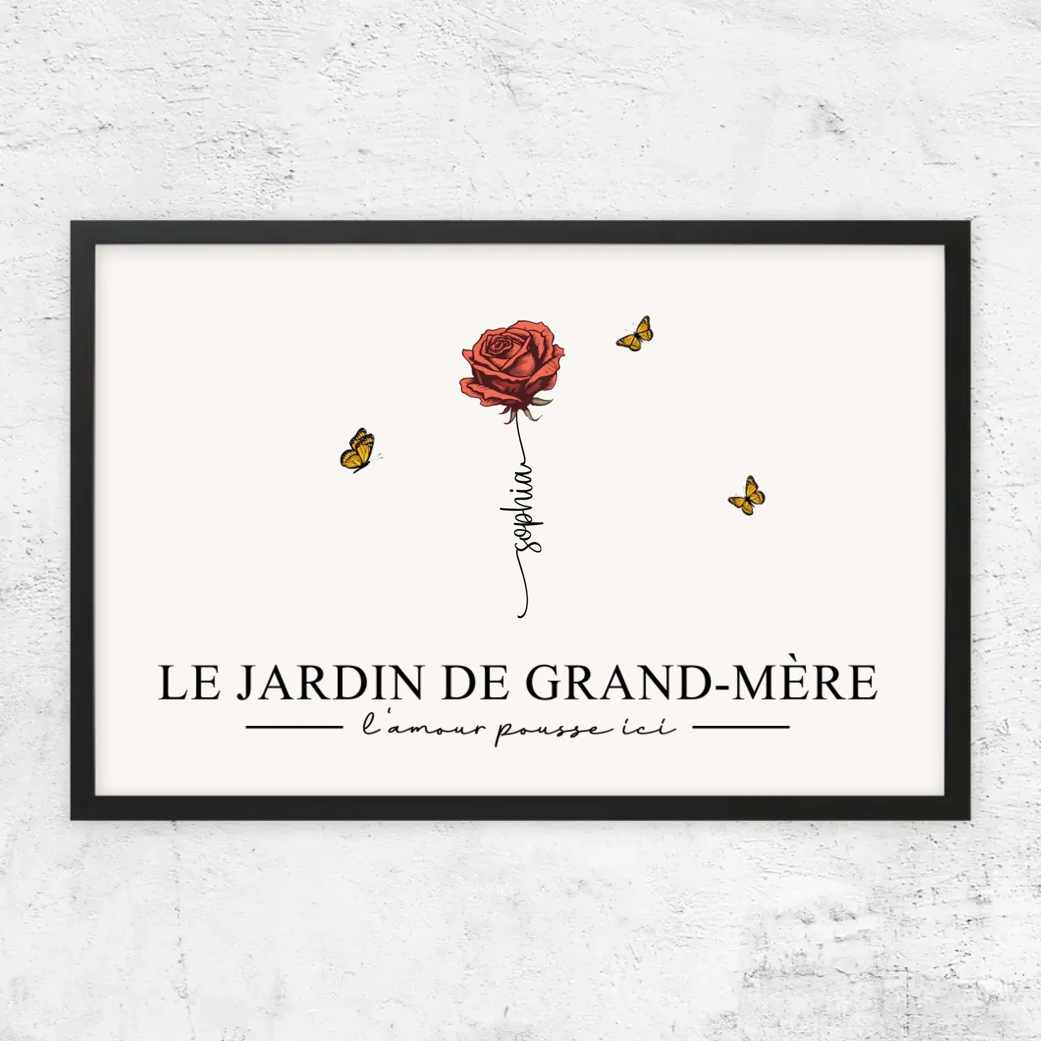 Poster personnalisé "Le jardin de grand-mère” - Image 8