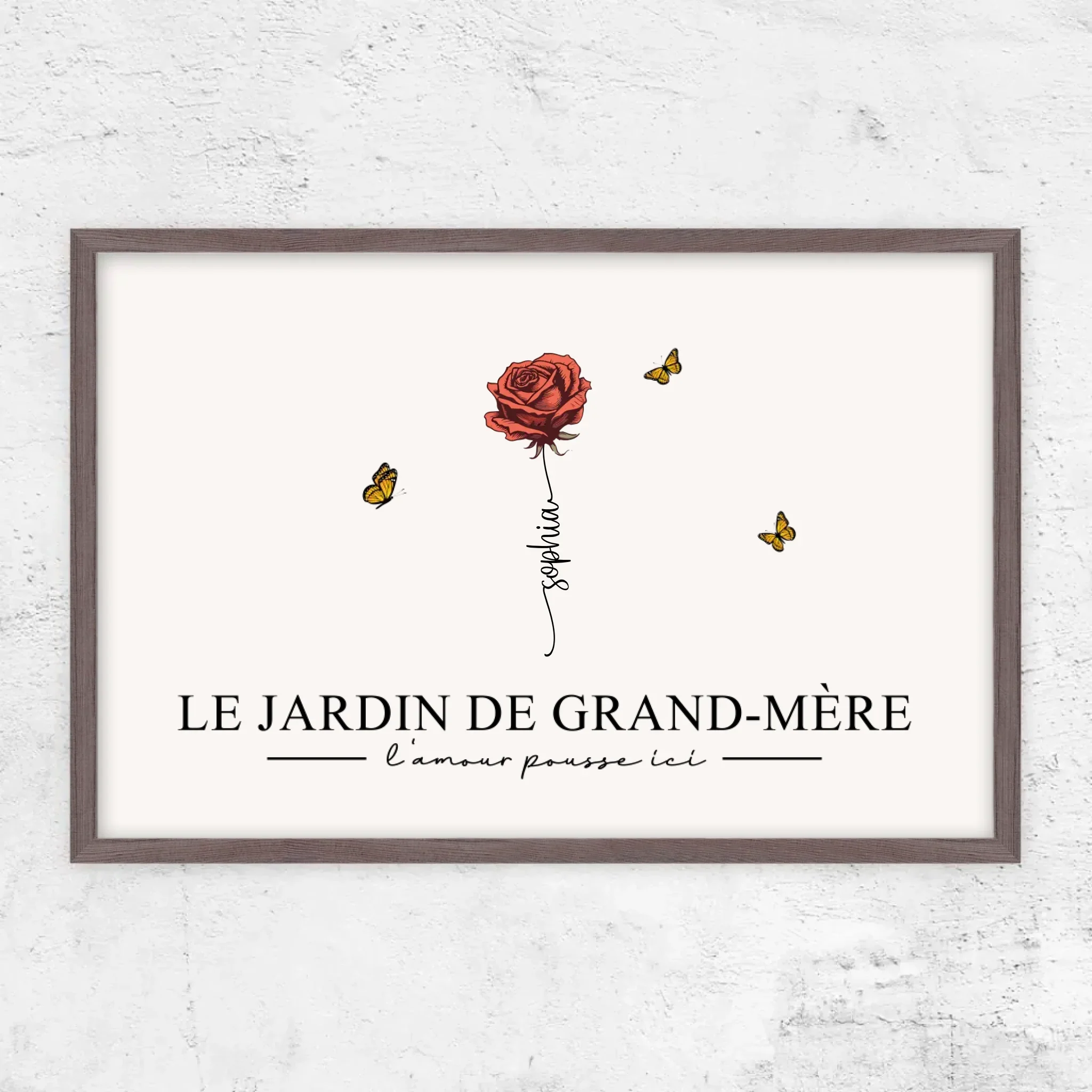 Poster personnalisé "Le jardin de grand-mère” - Image 9