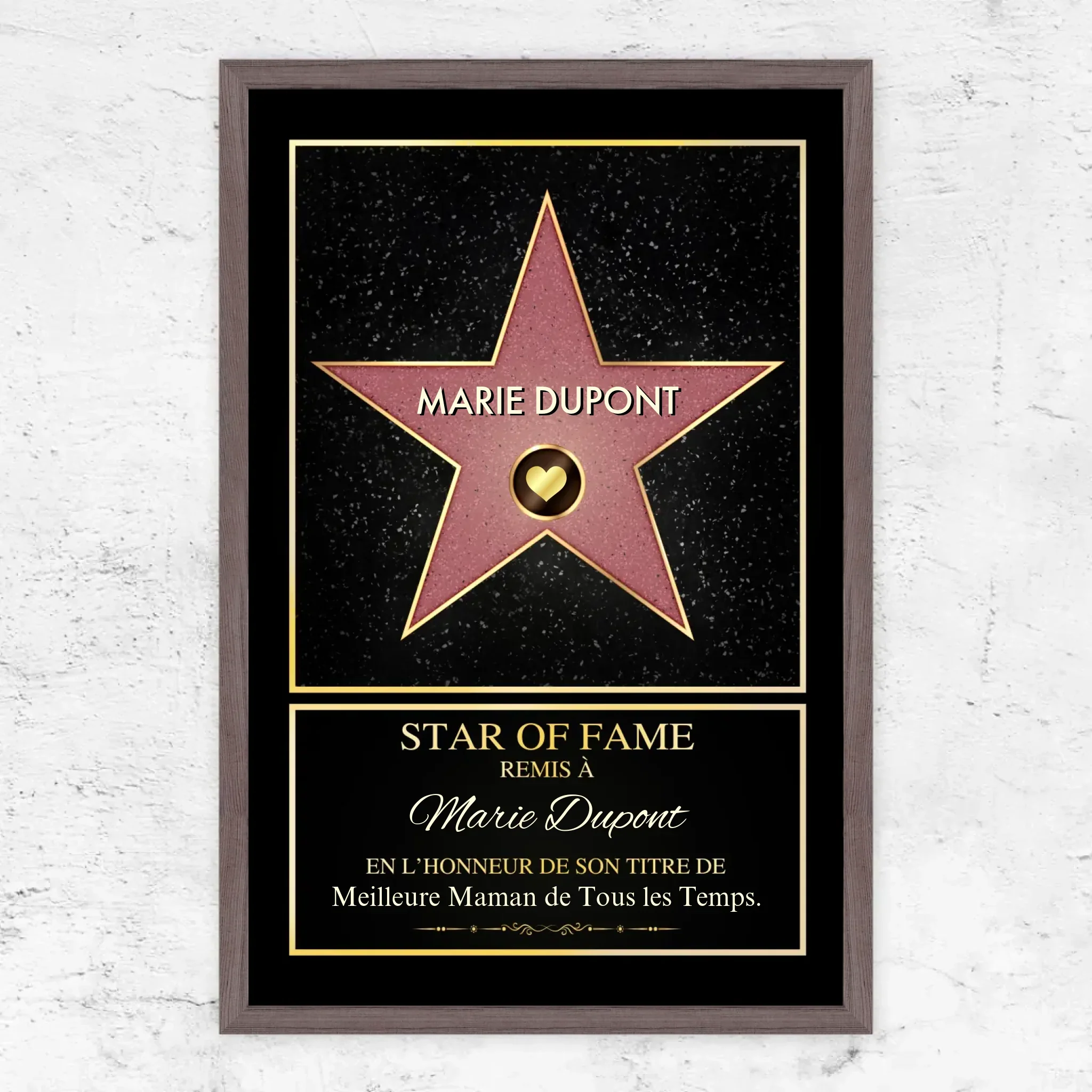 Poster personnalisé "Star of Fame" - Image 10