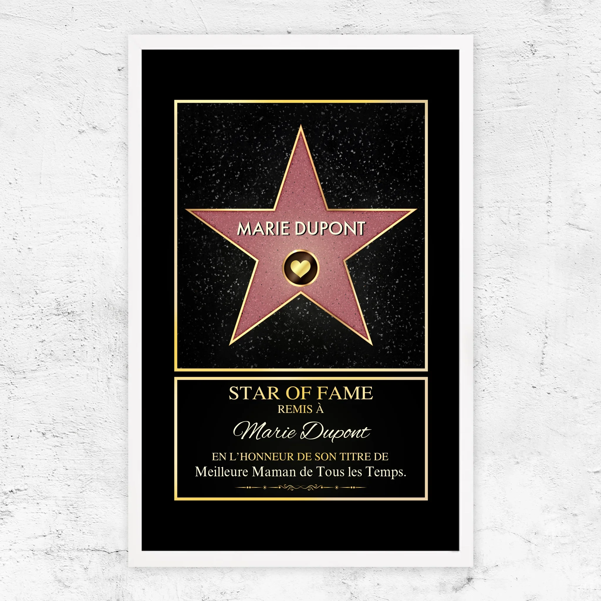 Poster personnalisé "Star of Fame" - Image 13