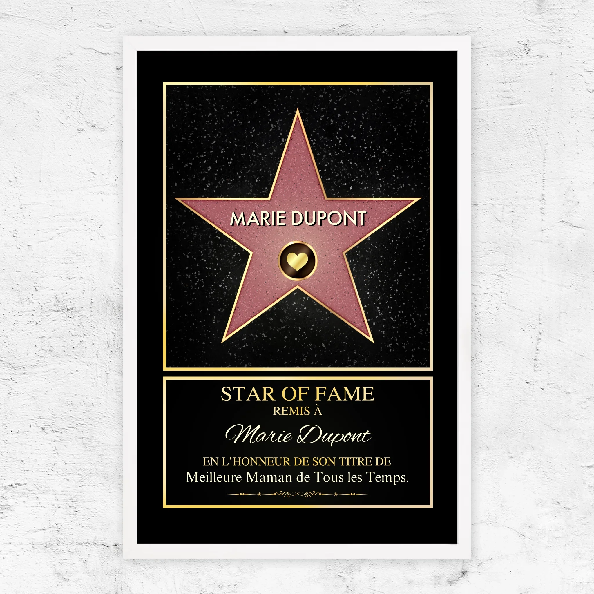 Poster personnalisé "Star of Fame" - Image 14