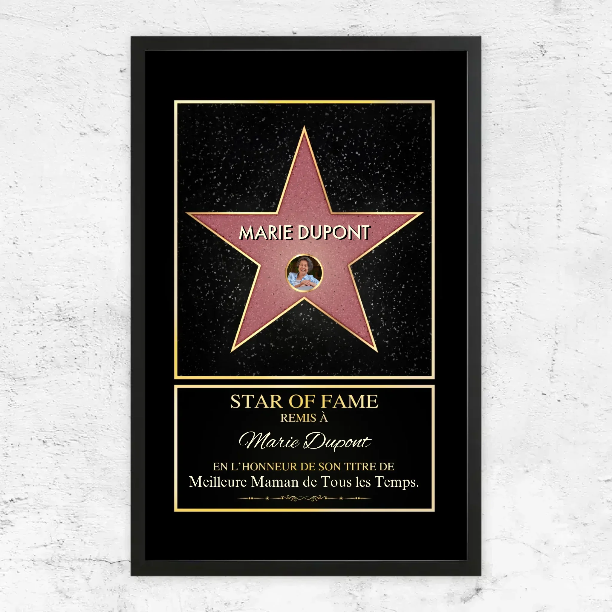 Poster personnalisé "Star of Fame - avec photo" - Image 5