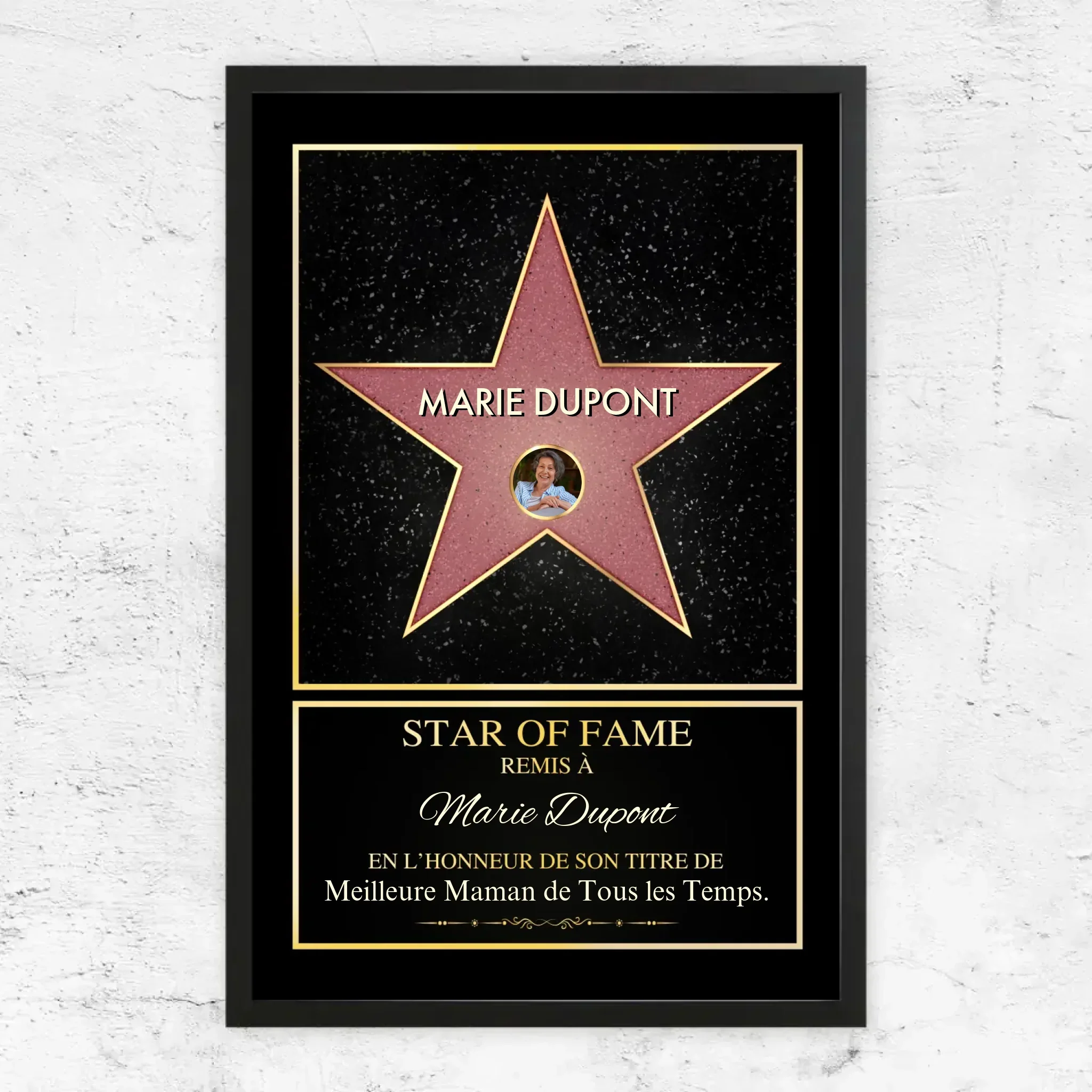 Poster personnalisé "Star of Fame - avec photo" - Image 7