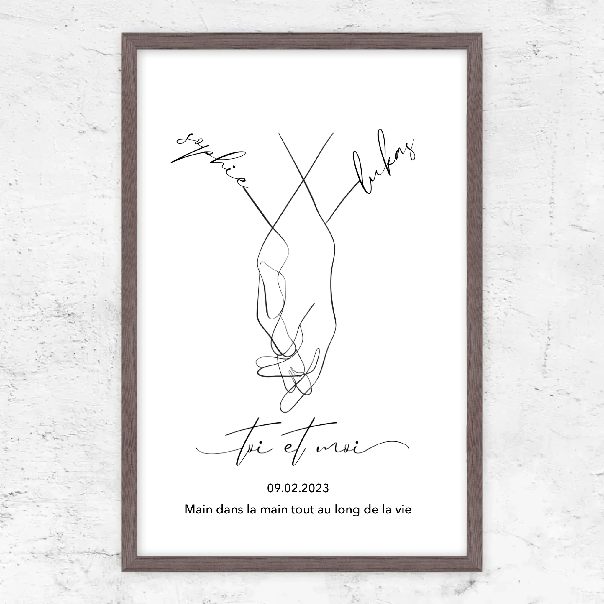 Poster personnalisé “Toi et moi” - Image 10