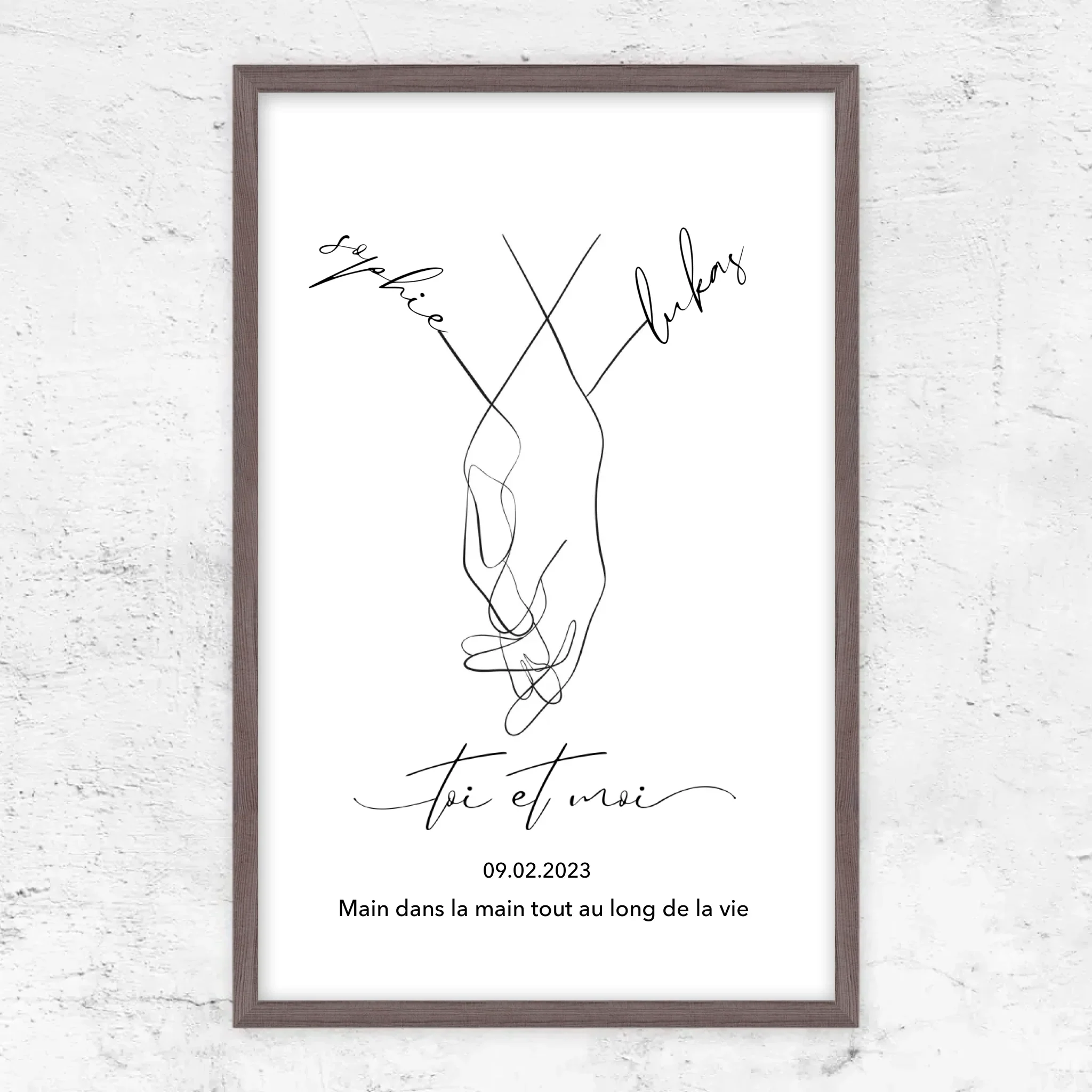 Poster personnalisé “Toi et moi” - Image 12