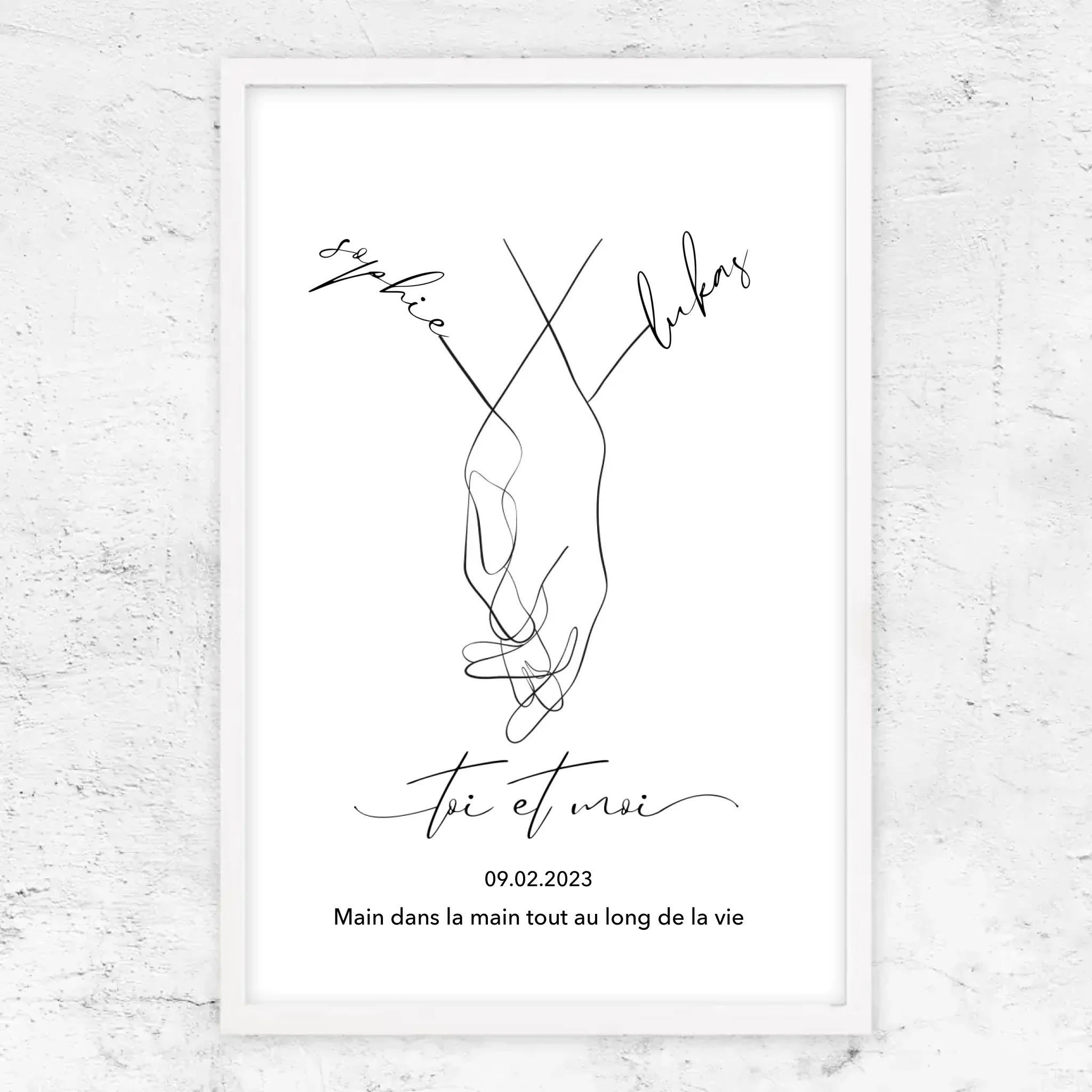 Poster personnalisé “Toi et moi” - Image 15