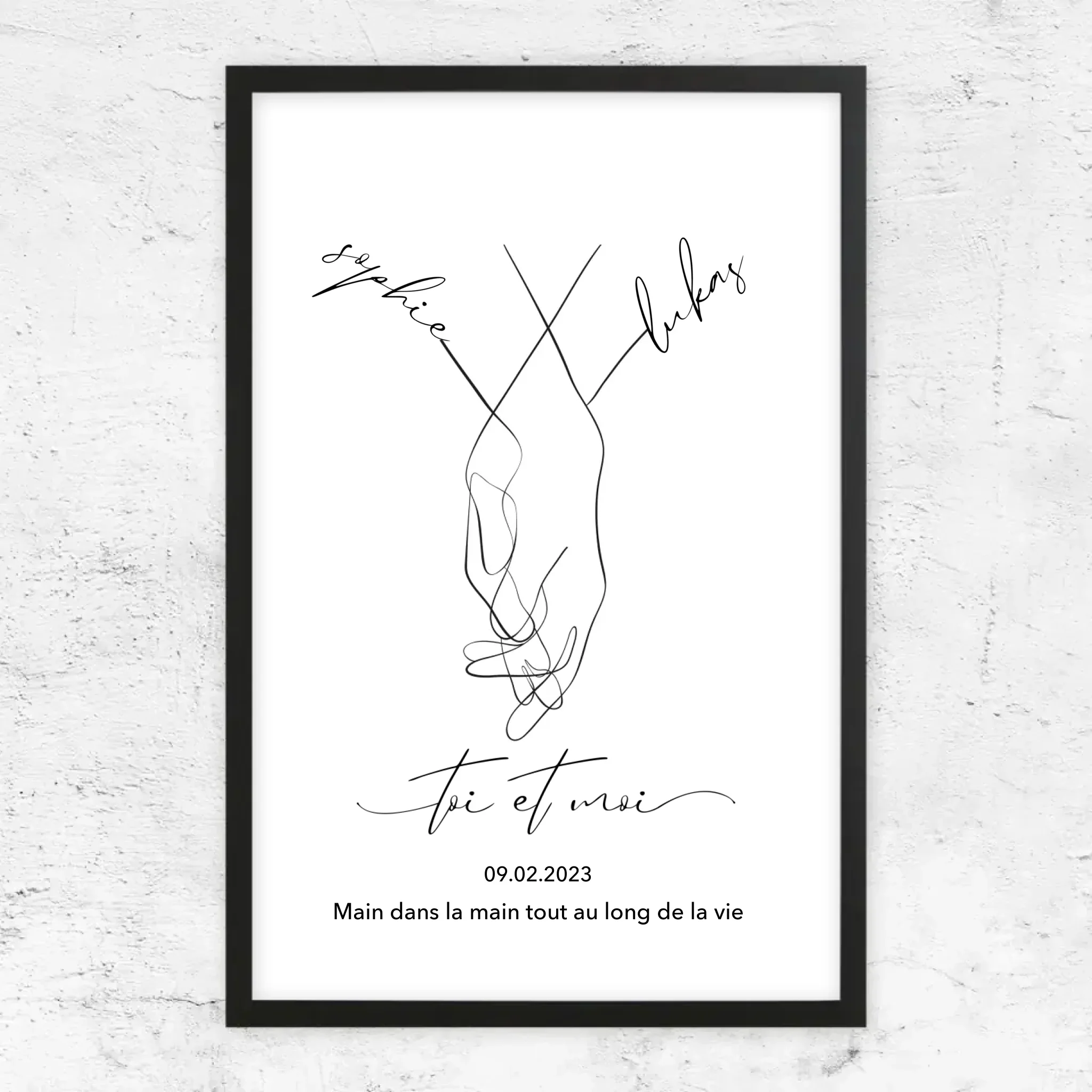 Poster personnalisé “Toi et moi” - Image 6