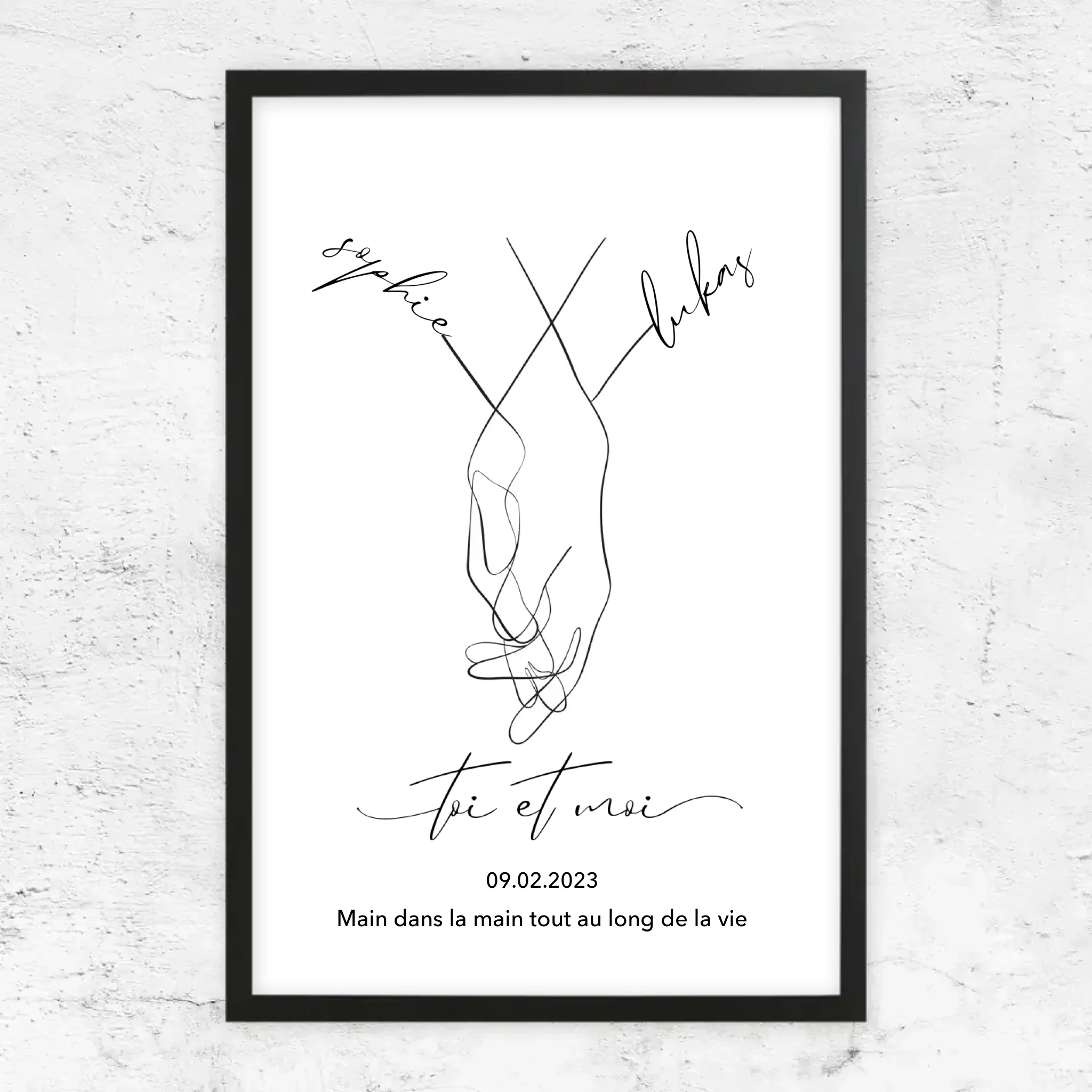 Poster personnalisé “Toi et moi” - Image 8