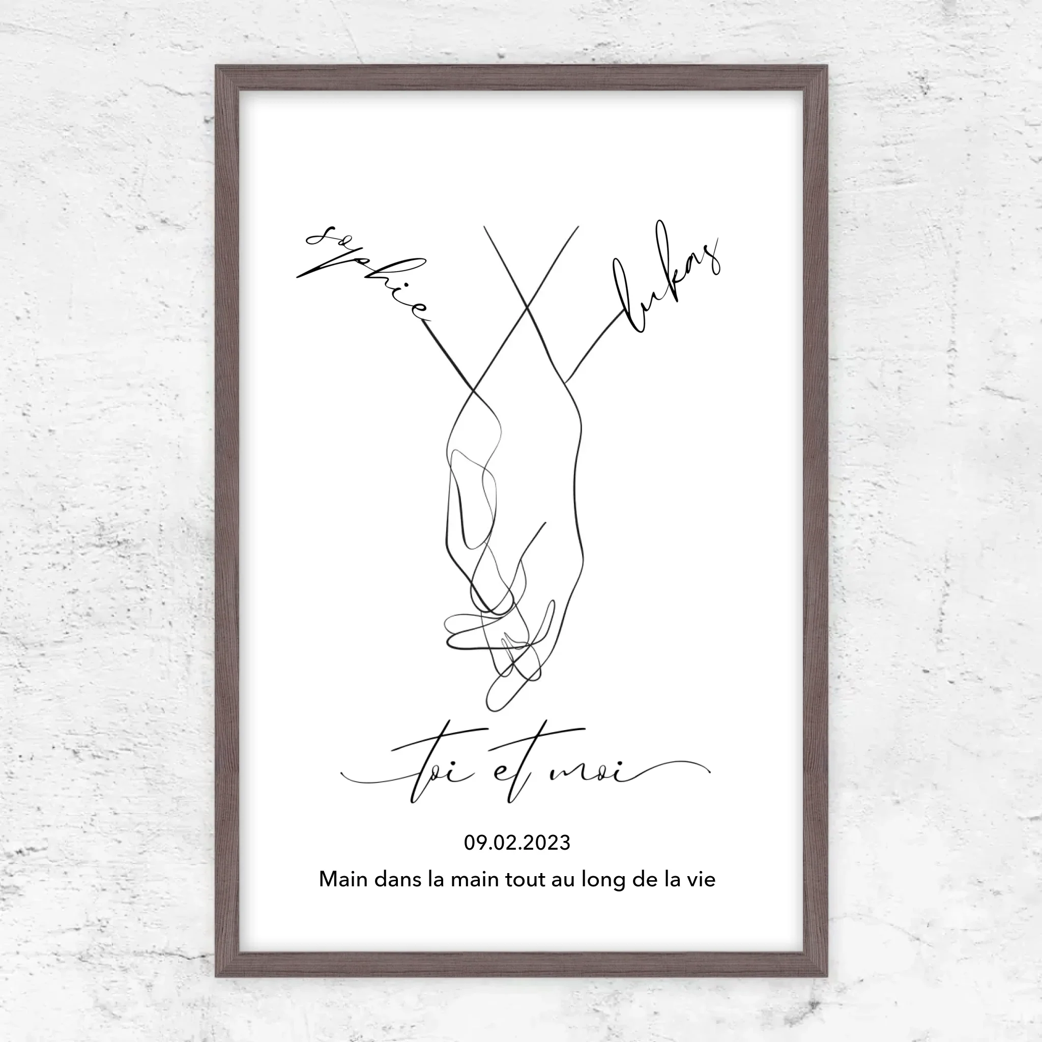 Poster personnalisé “Toi et moi” - Image 9