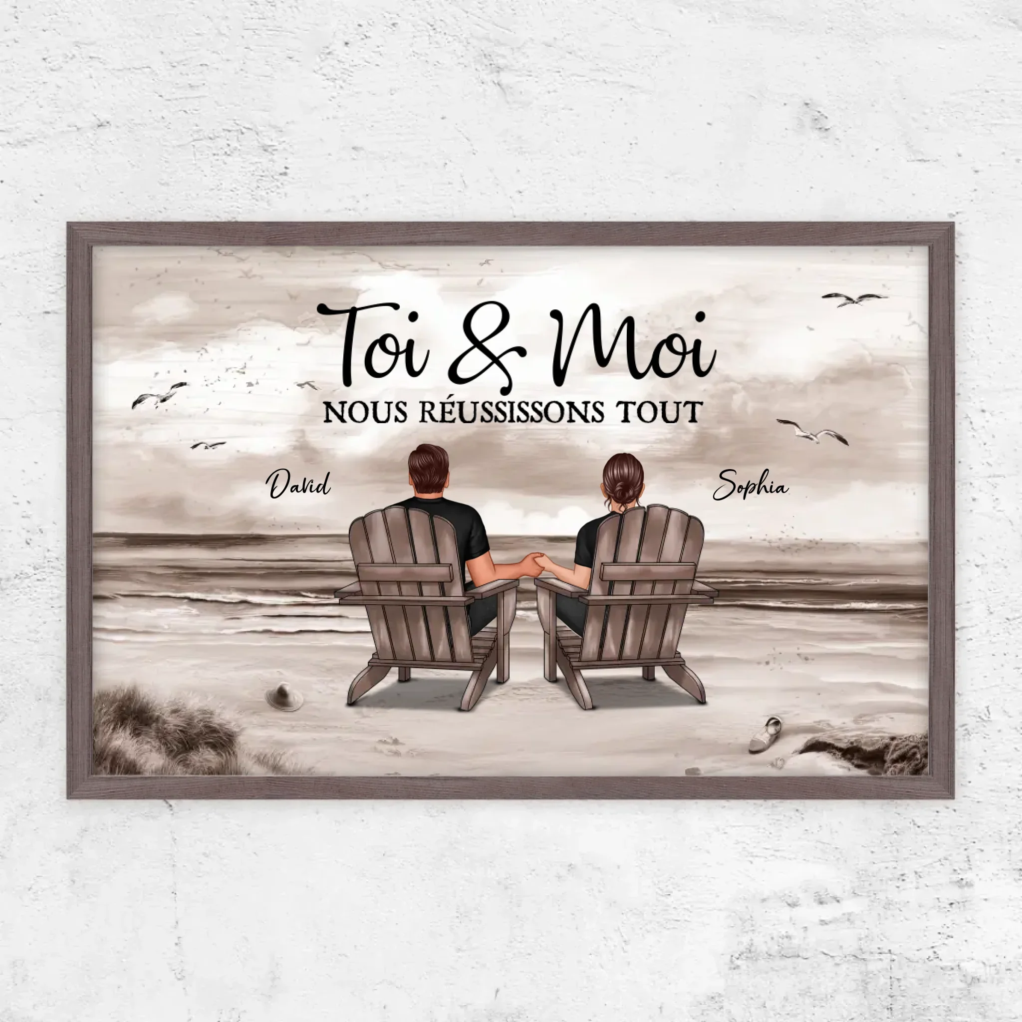 Poster personnalisé “Toi et moi, on peut tout faire” - Image 12