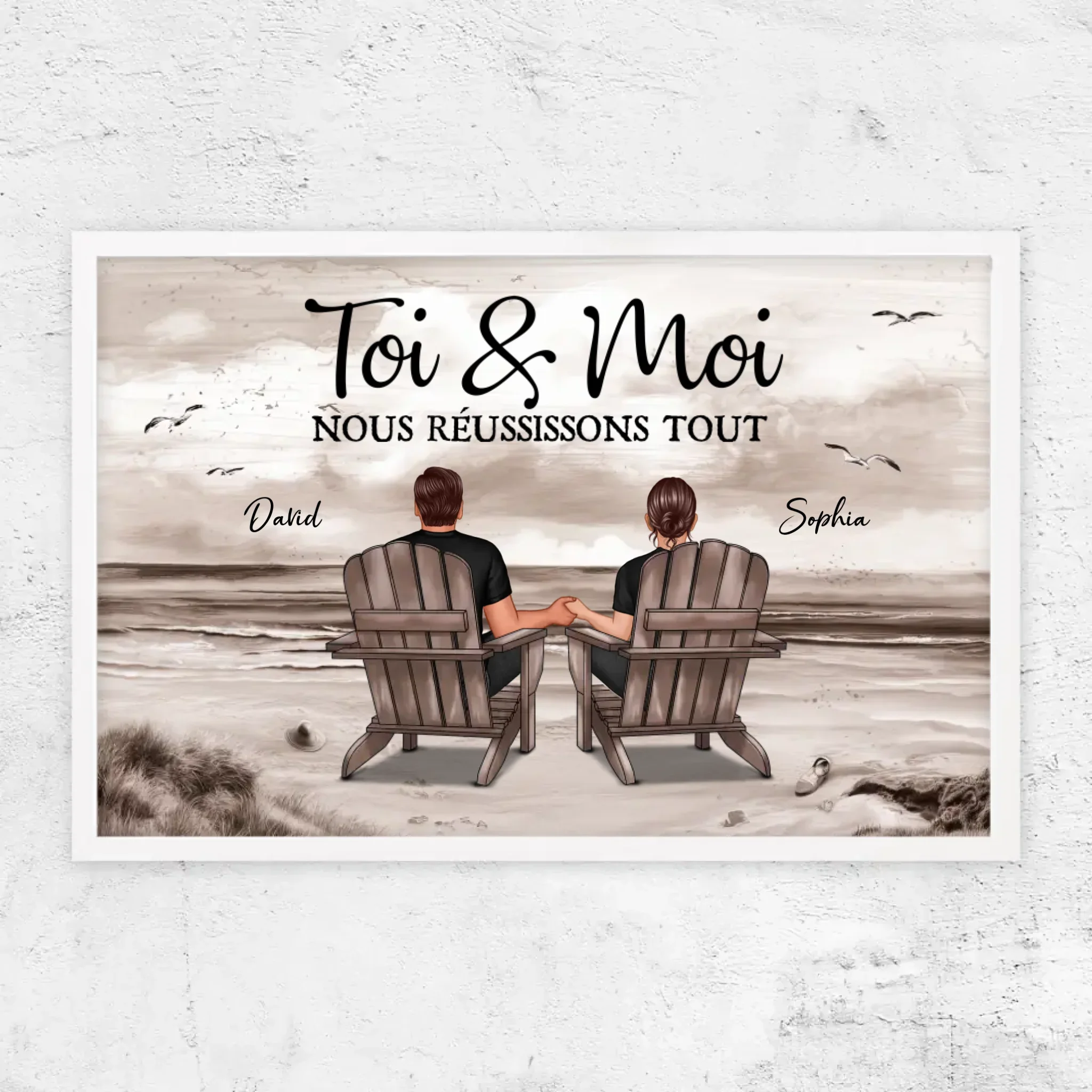 Poster personnalisé “Toi et moi, on peut tout faire” - Image 16