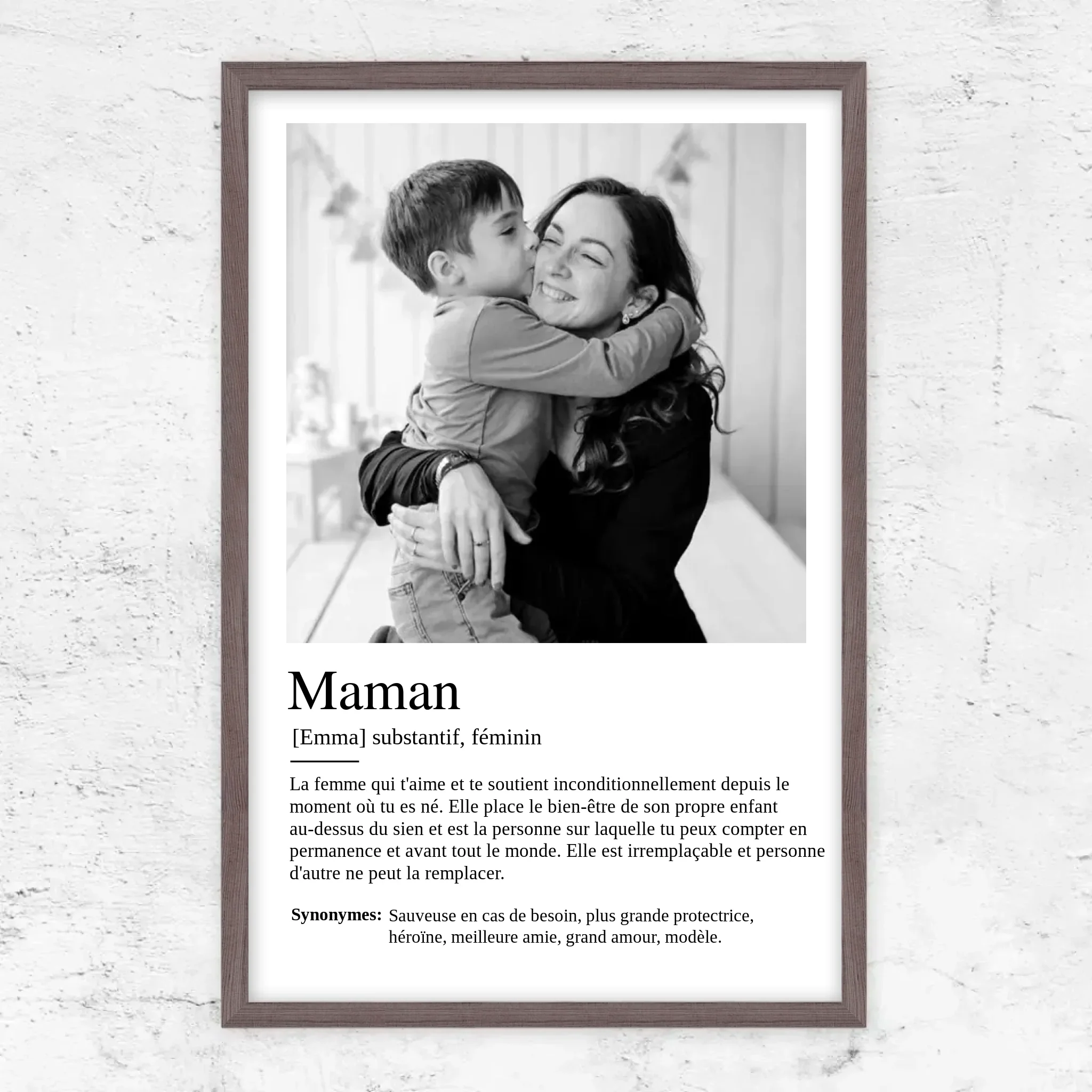 Poster personnalisé "Définition maman" - Image 11