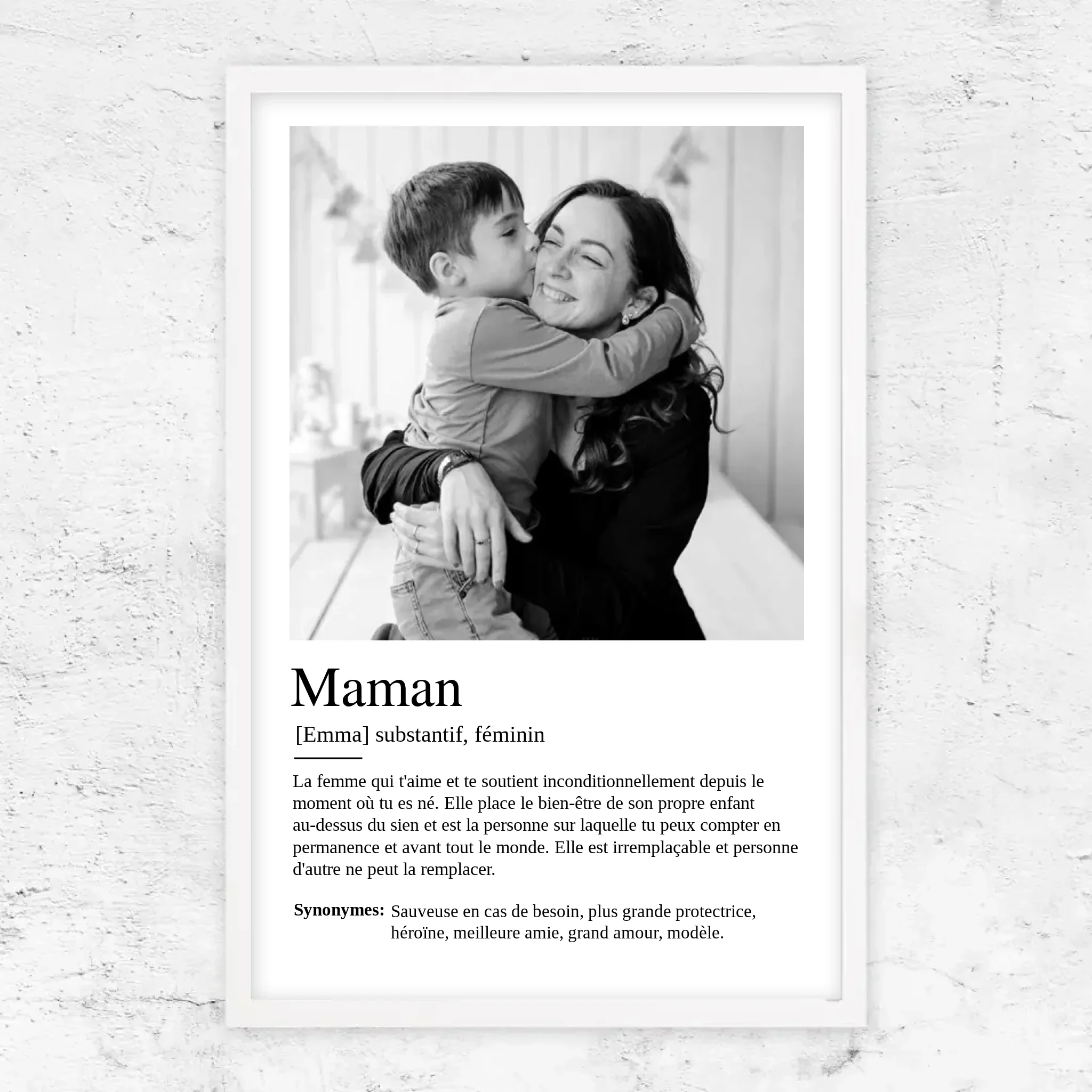 Poster personnalisé "Définition maman" - Image 14