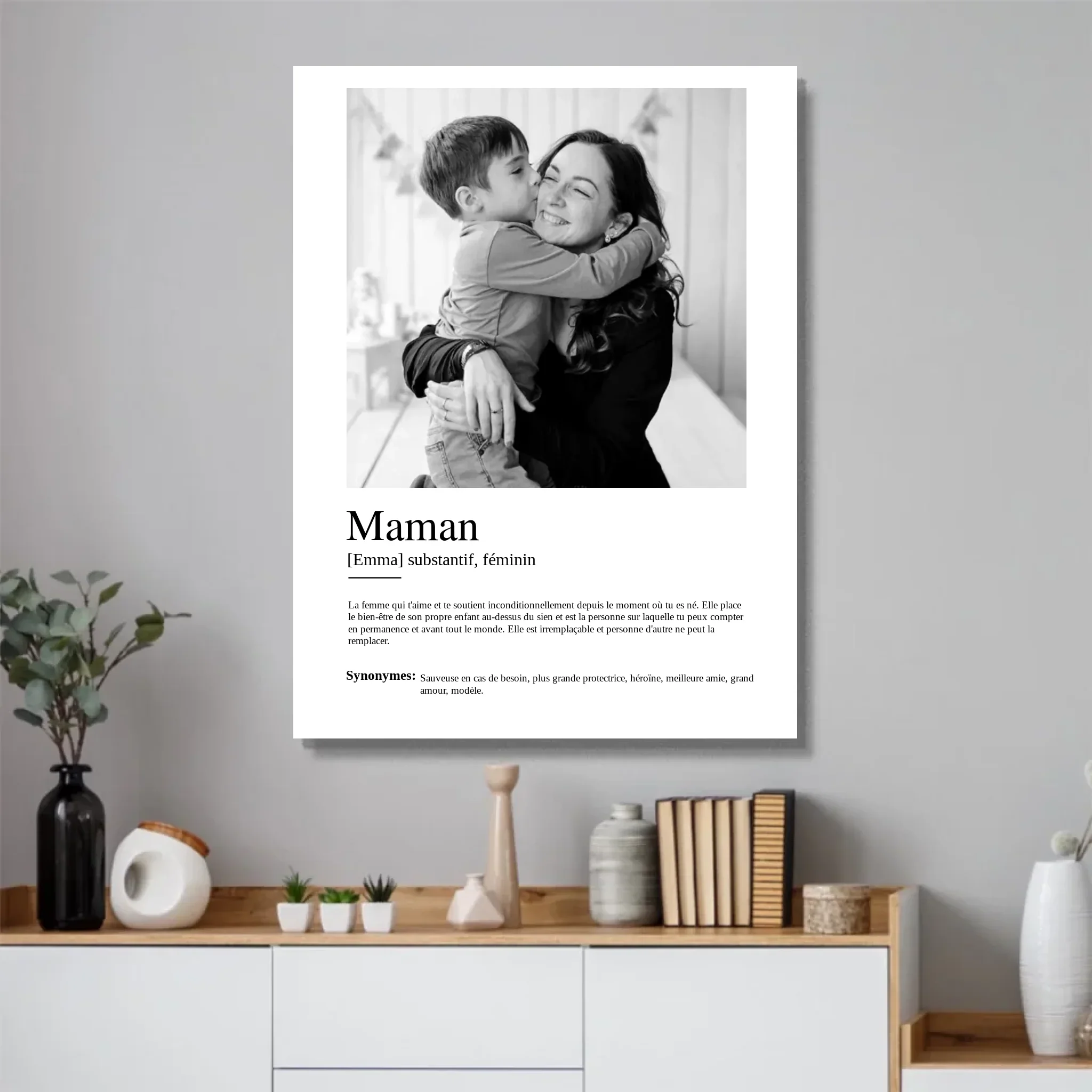 Poster personnalisé "Définition maman" - Image 4