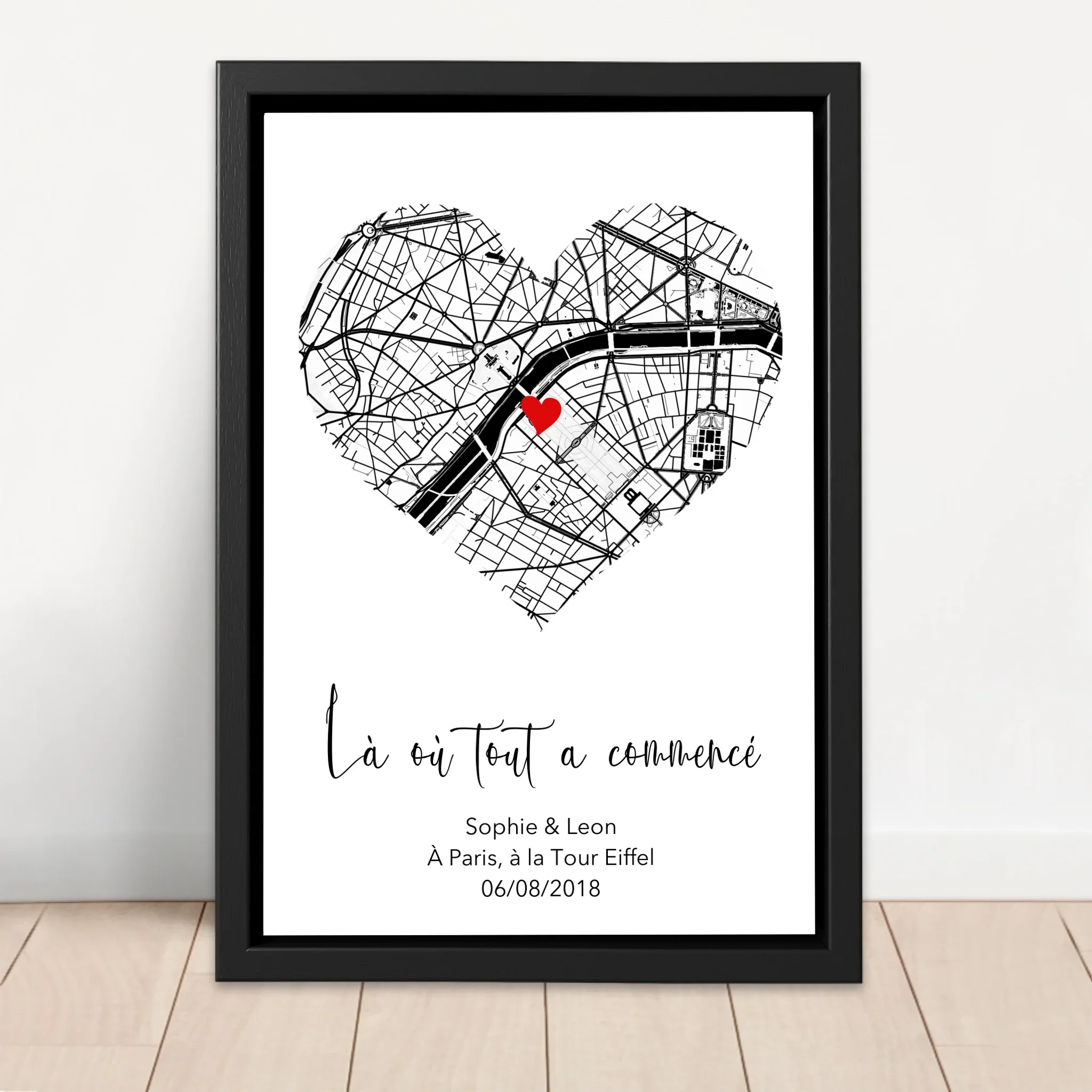 Toile personnalisée "Là où tout a commencé - Image 4