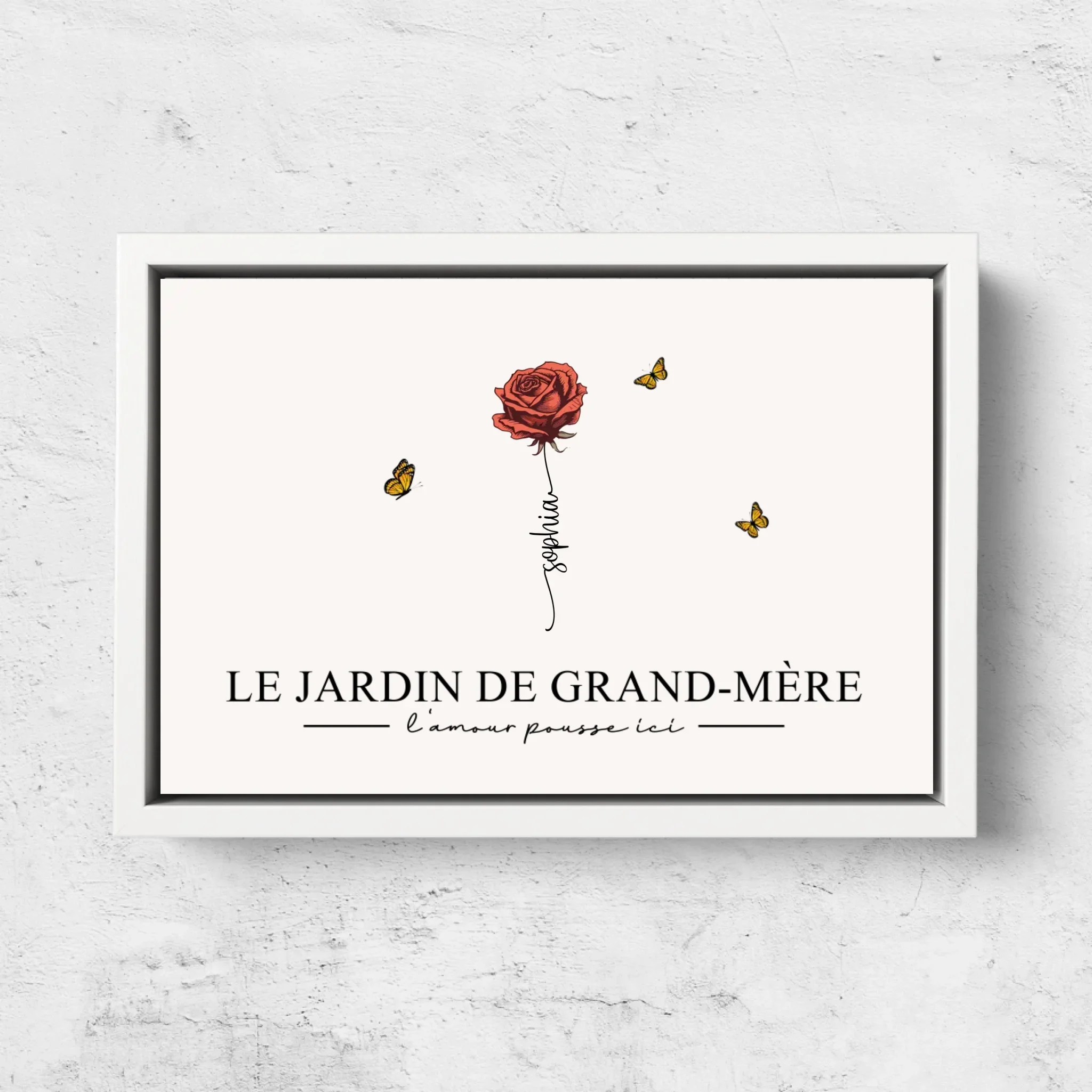 Toile personnalisée "Le jardin de grand-mère” - Image 7