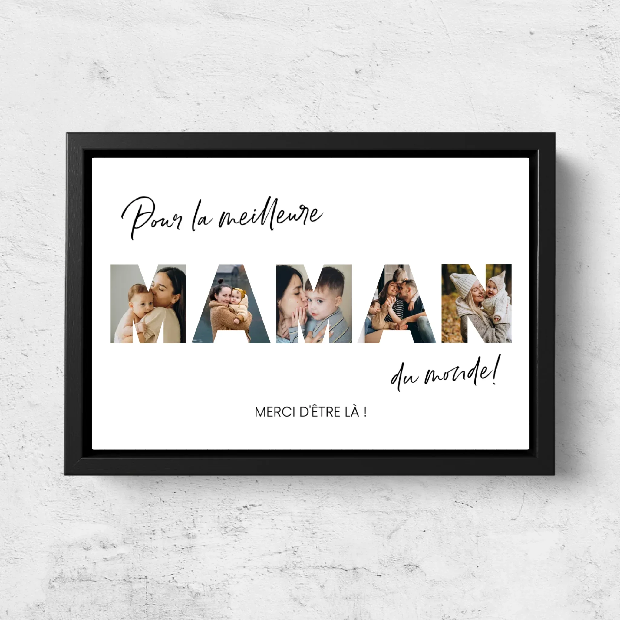 Toile personnalisée " Pour la meilleure maman du monde" - Image 6