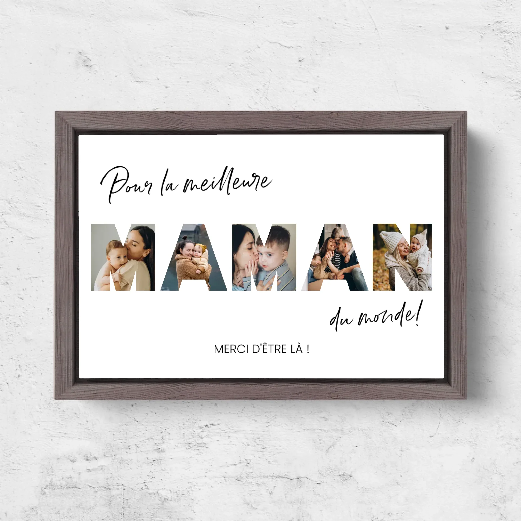 Toile personnalisée " Pour la meilleure maman du monde" - Image 7